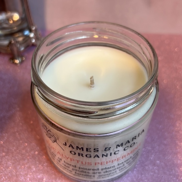 James & Maria Organic Co. 16oz Candles- Includes one of each of 3 Scents🕯 NWT - Picture 7 of 9